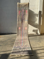 Light Blue Long Vintage Runner