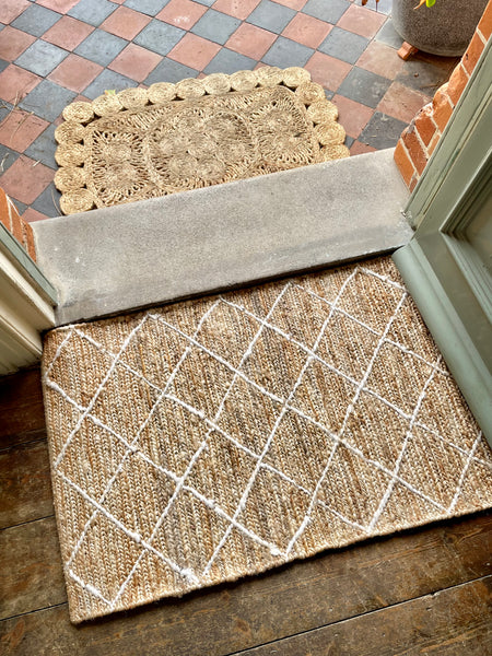 Diamond Triple Weave Doormat