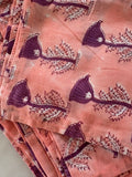 Pink Block Print Napkins