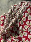 Red Block Print Napkins