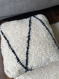 Beni Ourain Wool Pouffe