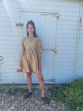 Doe Dress in Ochre