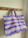 XXL Striped Shopper