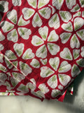 Red Block Print Napkins