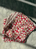 Red Block Print Napkins