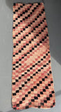 Vintage checked Plaster Pink Runner