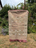 Putty Pink Vintage Kilim