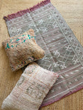 Putty Pink Vintage Kilim