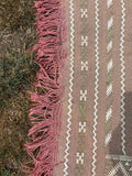Putty Pink Vintage Kilim