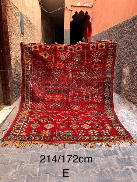 Pre Order Red Vintage Boujad