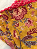 Mustard Block Print Napkins