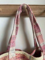 Vintage Yellow/Pink/Orange/Red Kantha Bag