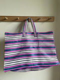 XXL Striped Shopper