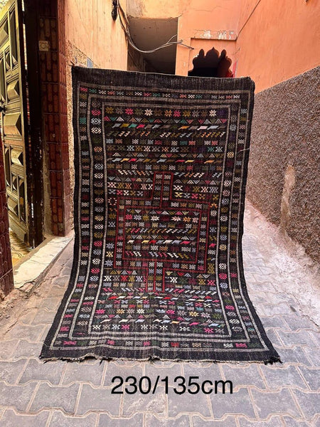 Pre Order Vintage Black Kilim