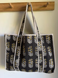 Block Print Shopper Bag