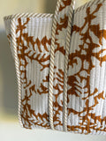 Block Print Shopper Bag