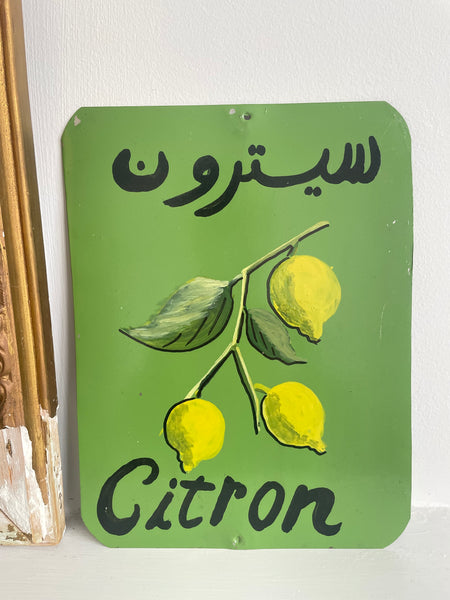 Citron Apple Green Metal Picture