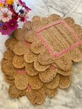 NEW! Pink Scalloped Placemats PRE ORDER