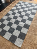 Indoor/Outdoor Checked Rug