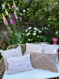 Pale Pink Cactus Silk Cushion