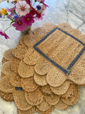 PRE ORDER Blue Scalloped Placemats