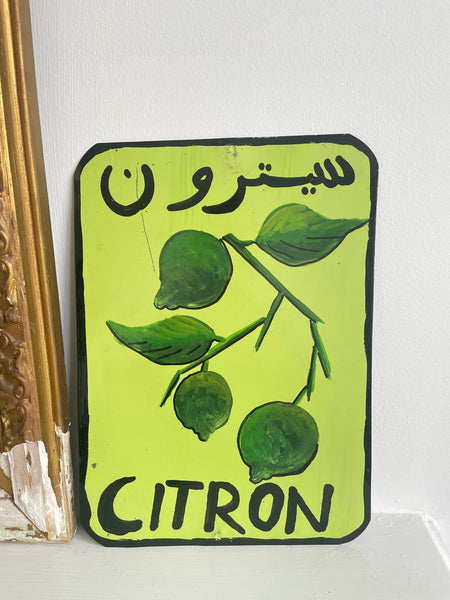 Citron Lime Metal Picture