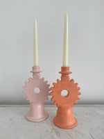 Éclat d'étoile candle holder - Orange